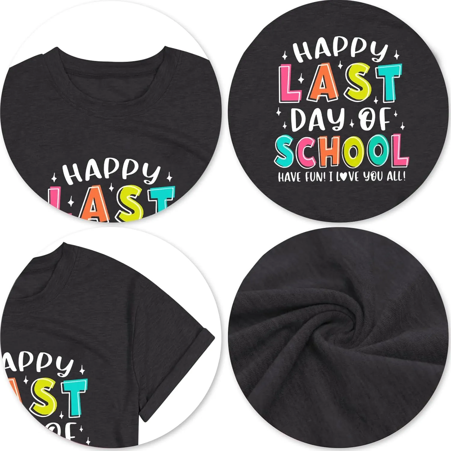 Bruh We Out Teachers Shirt Women Last Day of School Tee Shirt Schools Out for Summer Tshirt Casual Tops