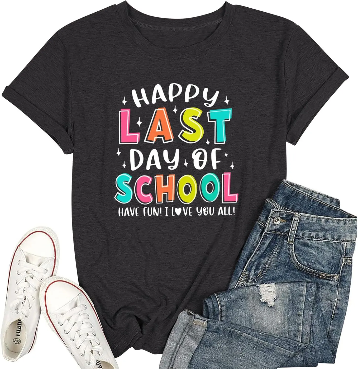 Bruh We Out Teachers Shirt Women Last Day of School Tee Shirt Schools Out for Summer Tshirt Casual Tops