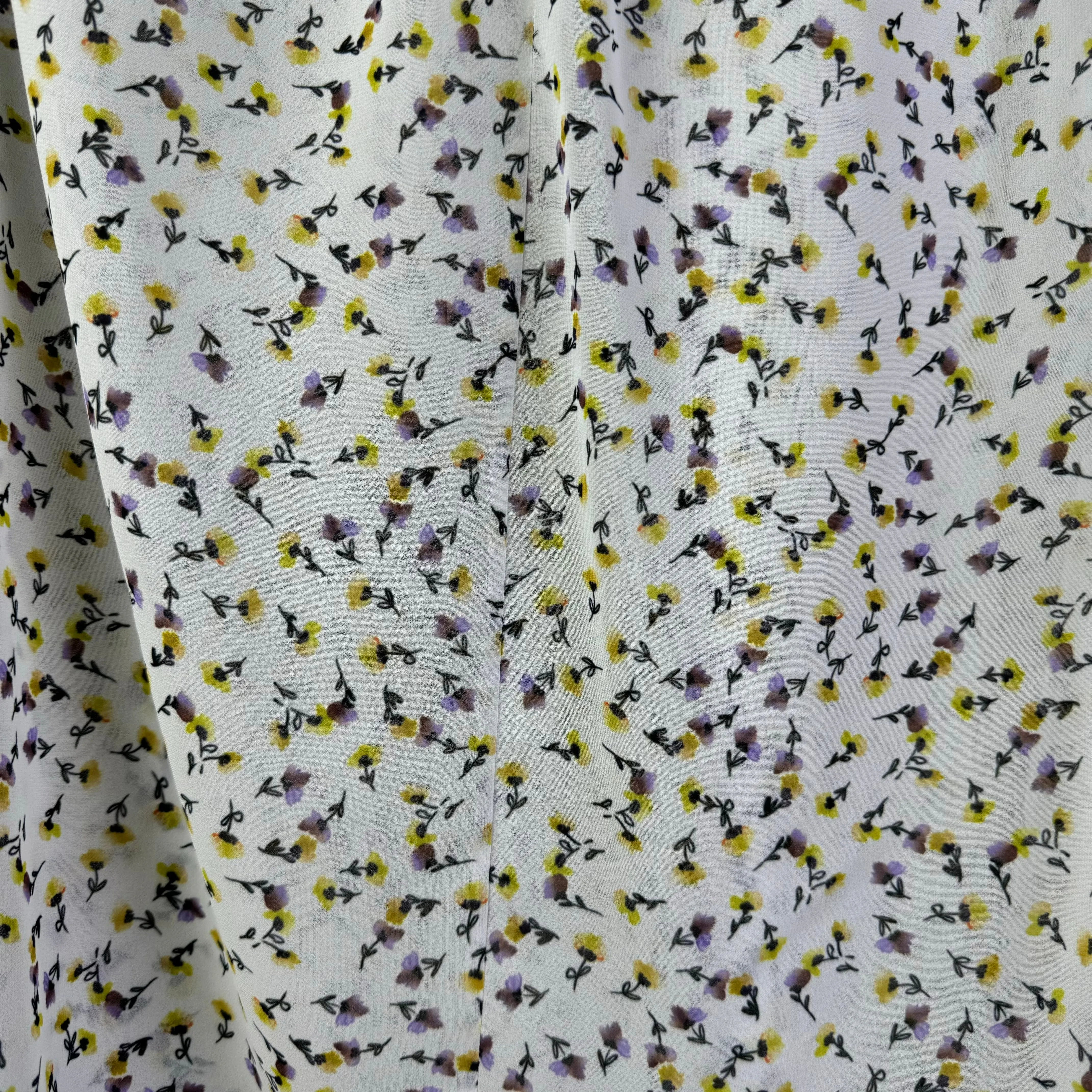 Floral Print Blouse Long Sleeve ME   EM , Size L