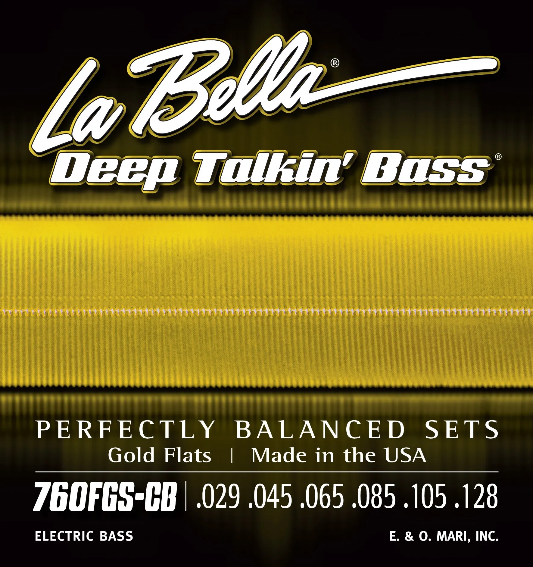 La Bella 760FGS-CB 6-String Standard 29 45 65 85 105 128